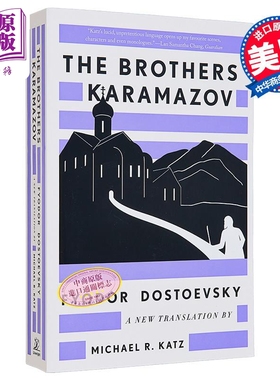 卡拉马佐夫兄弟 迈克尔 R 卡兹新译本 英文原版 The Metaverse Fyodor Dostoevsky 费奥多尔 陀思妥耶夫斯基【中商原版】