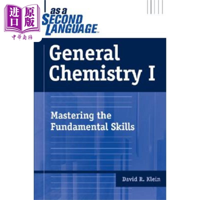 作为第二语言的普通化学:掌握基本技能 General Chemistry As A Second Language  英文原版 中商原版