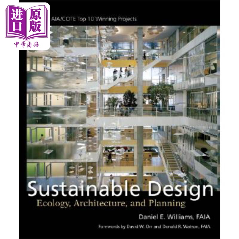 现货 可持续设计 结构、规划与生态学 Sustainable Design Ecology Architecture and Planning 英文原版 Daniel Wil