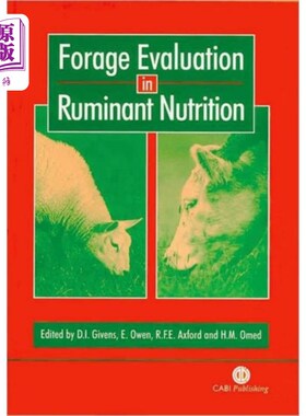 海外直订医药图书Forage Evaluation in Ruminant Nutrition 反刍动物饲料营养评价