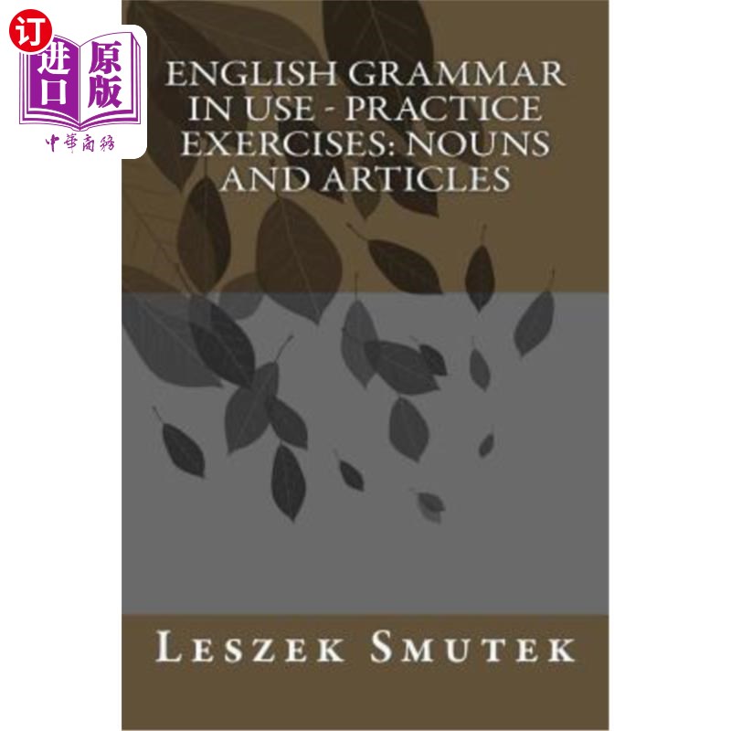 海外直订English Grammar in Use- Practice Exercises: Nouns and Articles使用中的英语语法练习：名词和冠词