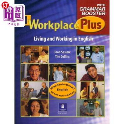 海外直订Workplace Plus 1 with Grammar Booster Healthcare... Workplace Plus 1和Grammar Booster Health