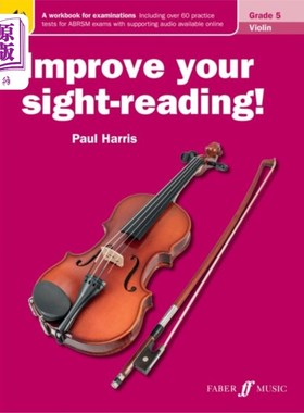 海外直订Improve your sight-reading! Violin Grade 5 提高你的视!小提琴5年级