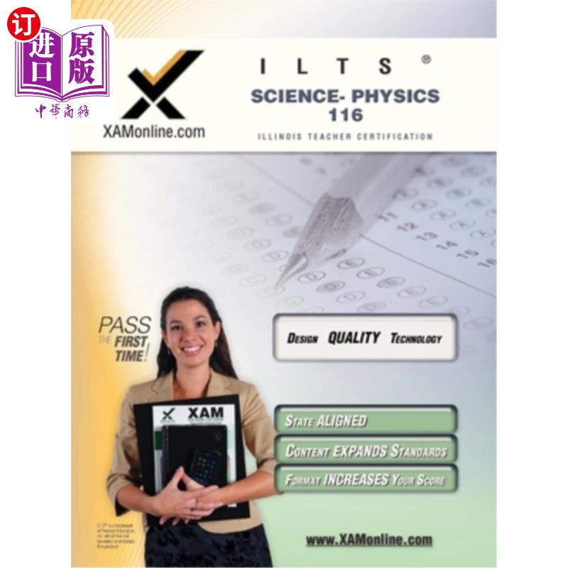 海外直订Ilts Science- Physics 116 Teacher Certification Test Prep Study Guide Ilts科学-物理116教师认证备考学习指南