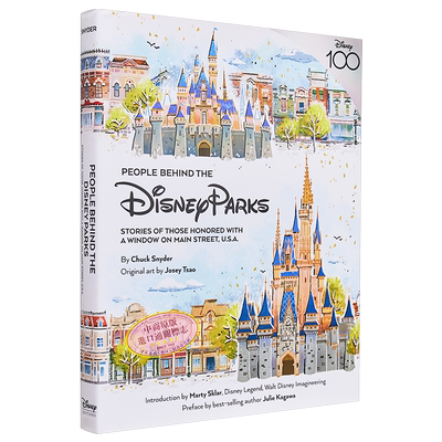 迪士尼乐园背后的人物 乐园创建者的故事 People Behind the Disney Parks 英文原版 Chuck Snyder 100周年纪念【中商原版】