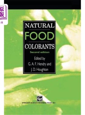 海外直订Natural Food Colorants 天然食用色素