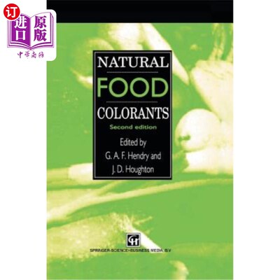 海外直订Natural Food Colorants 天然食用色素