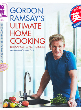 【中商原版】戈登拉姆齐的家乡菜 英文原版 Goedon Ramsay's Ultimate Home Cooking 菜谱