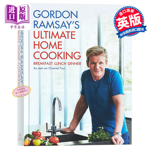 【中商原版】戈登拉姆齐的家乡菜 英文原版 Goedon Ramsay's Ultimate Home Cooking 菜谱