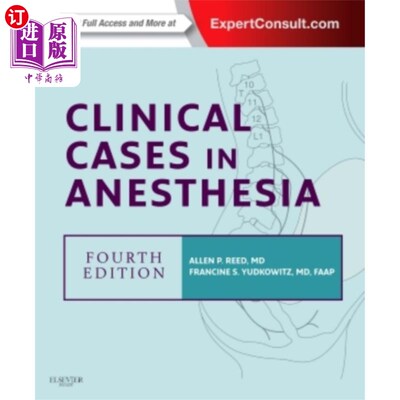 海外直订医药图书Clinical Cases in Anesthesia 麻醉临床案例