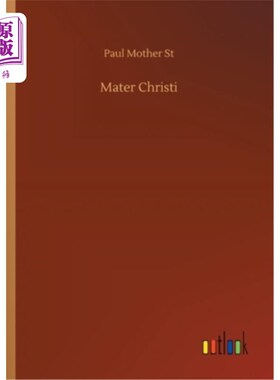 海外直订Mater Christi 马特克里斯蒂