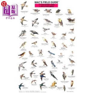 鸟 Field 西北公园和后院 Birds Backyard Park Northwest Guides 海外直订Mac
