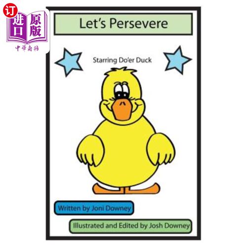 海外直订Let's Persevere 让我们坚持下去