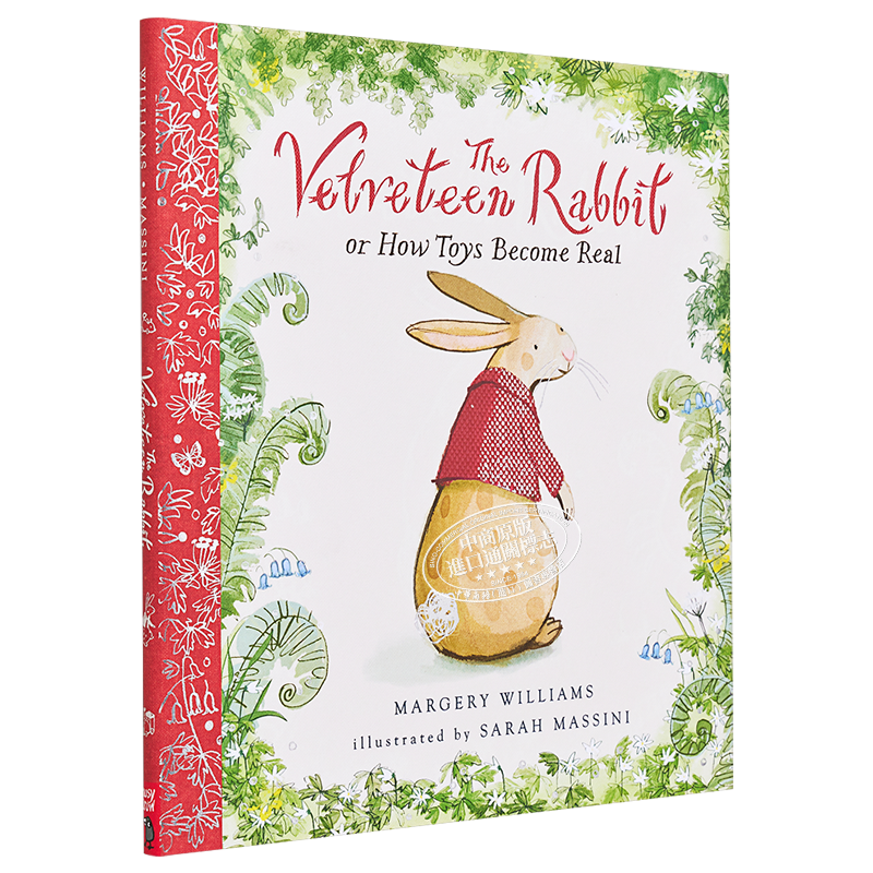 Sarah Massini The Velveteen Rabbit 绒毛兔 儿童文学绘本 Nosy Crow经典系列 小初文学故事图画书 英文原版进口【中商原版】