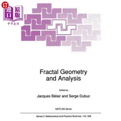 海外直订Fractal Geometry and Analysis 分形几何与分析