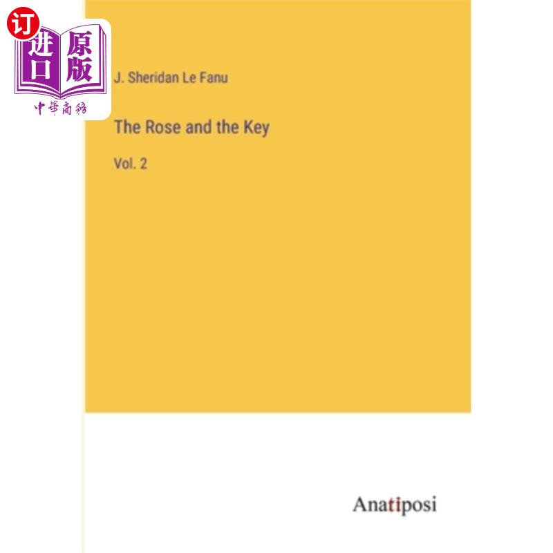 海外直订The Rose and the Key: Vol. 2 玫瑰与钥匙：第2卷