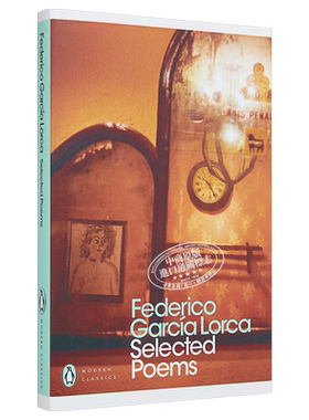 洛尔伽诗钞 豆瓣阅读 英文原版 Federico García Lorca Selected Poems 诗歌 Federico Garcia Lorca【中商原版】