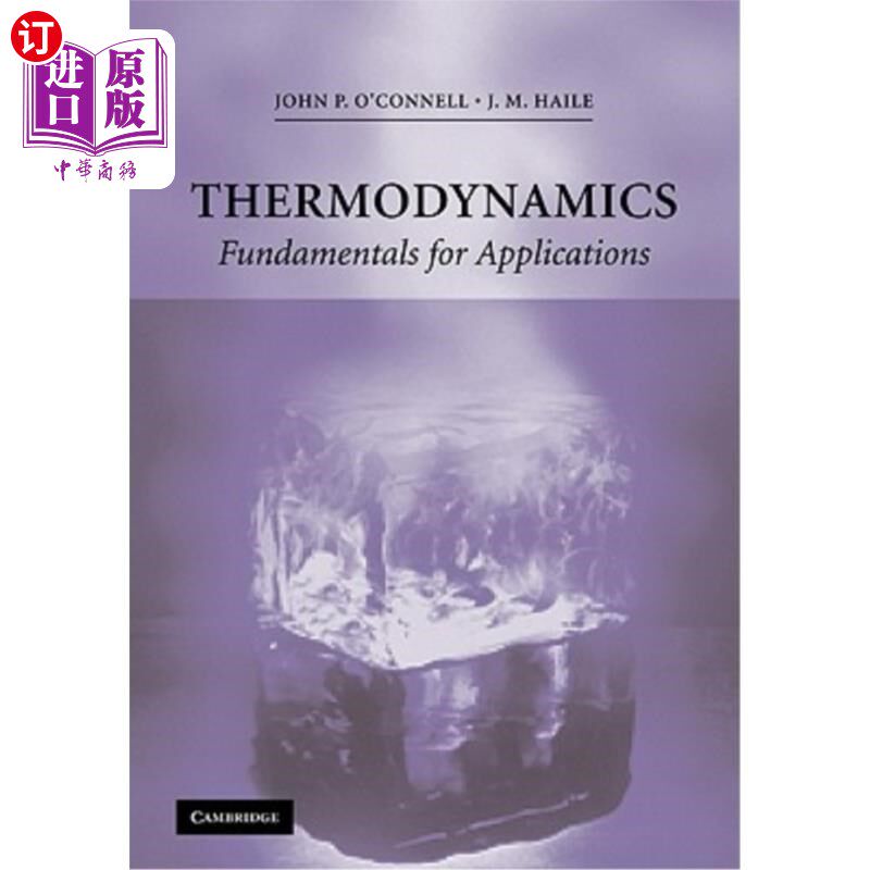 海外直订Thermodynamics: Fundamentals for Applications 热力学:应用基础