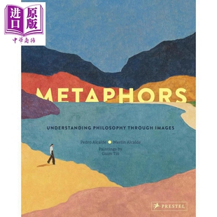 Through Philosophy 通過圖像理解哲學(xué) 中商原版 Pedro 英文原版 Alcalde 隱喻 Merlin Understanding Images