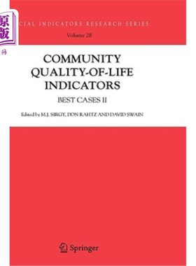 海外直订Community Quality-Of-Life Indicators: Best Cases II 社区生活质量指标:最佳案例2