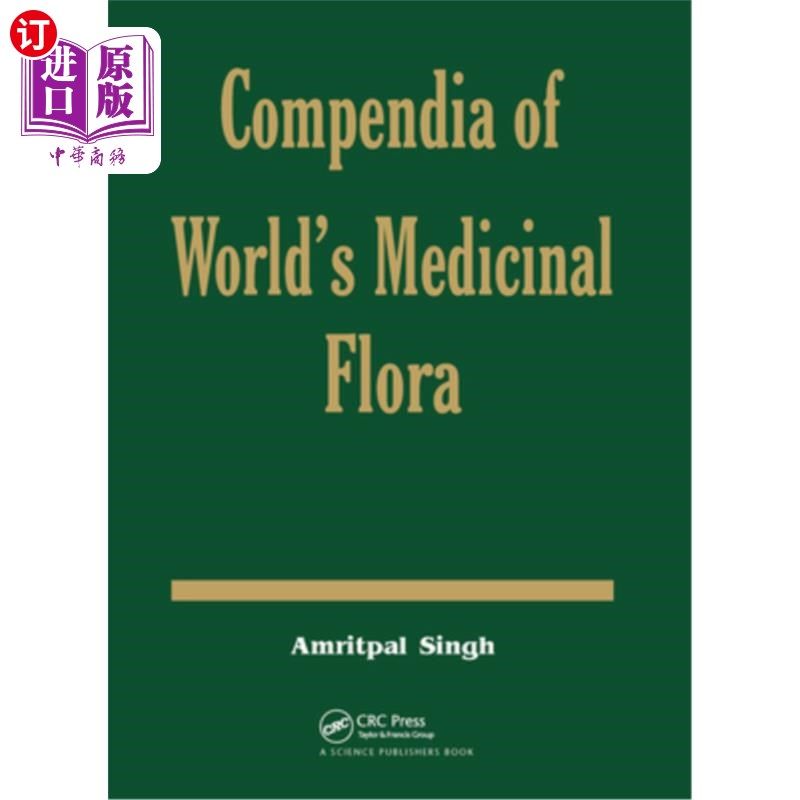 海外直订Compendia of World's Medicinal Flora 世界药用植物志