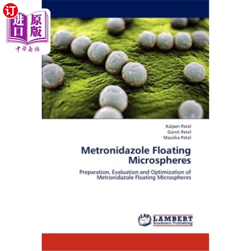 海外直订医药图书Metronidazole Floating Microspheres灭滴灵漂浮微球