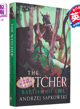 预售 巫师3 火的洗礼 收藏精装版 Baptism of Fire Collectors Hardback Edition 英文原版 Andrzej Sapkowski【中商原版】