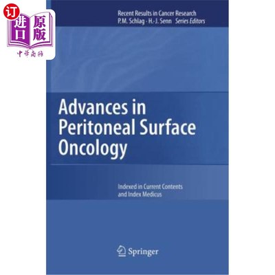 海外直订医药图书Advances in Peritoneal Surface Oncology 腹膜表面肿瘤研究进展