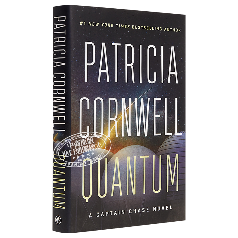 现货 Quantum: A Captain Chase Novel 英文原版 派翠西亚·康薇尔:量子之蔡斯船长(精装) Patricia Cornwell 【中商原版】