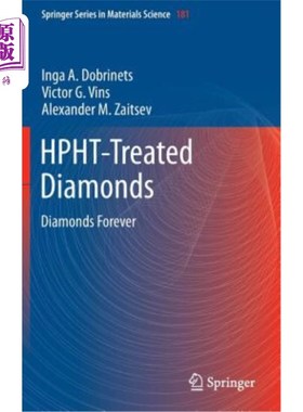 海外直订Hpht-Treated Diamonds: Diamonds Forever Hpht处理过的钻石：永远的钻石