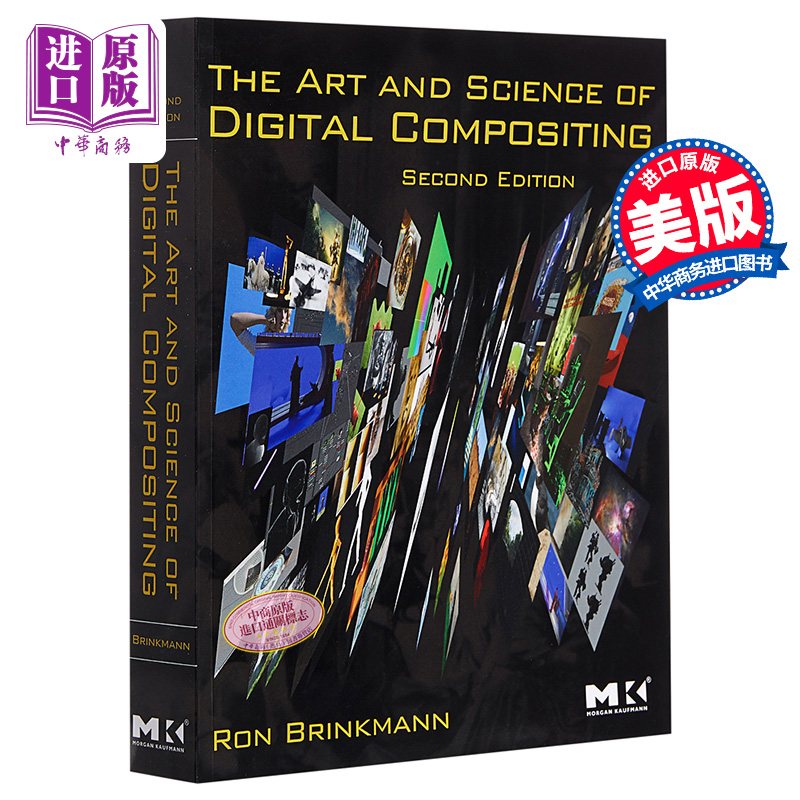 现货 The Art and Science of Digital Compositing 英文原版 数字合成的科学与艺术 第2版 Ron Brinkmann【中商原版】