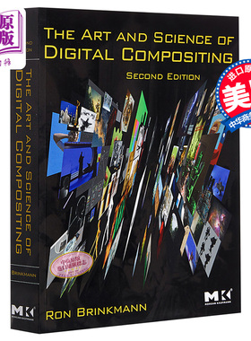 现货 The Art and Science of Digital Compositing 英文原版 数字合成的科学与艺术 第2版 Ron Brinkmann【中商原版】