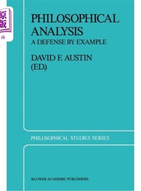 海外直订Philosophical Analysis: A Defense by Example 哲学分析:例证辩护