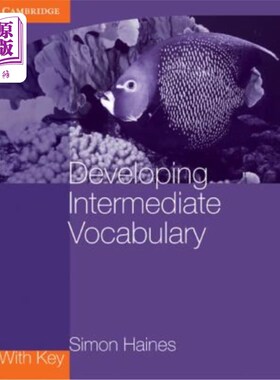 海外直订Developing Intermediate Vocabulary with Key 发展中间词汇