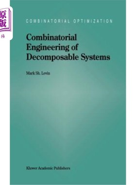 海外直订Combinatorial Engineering of Decomposable Systems 可分解系统的组合工程