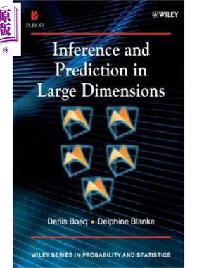 现货 大维度推理与预测 Inference And Prediction In Large Dimensi【中商原版】