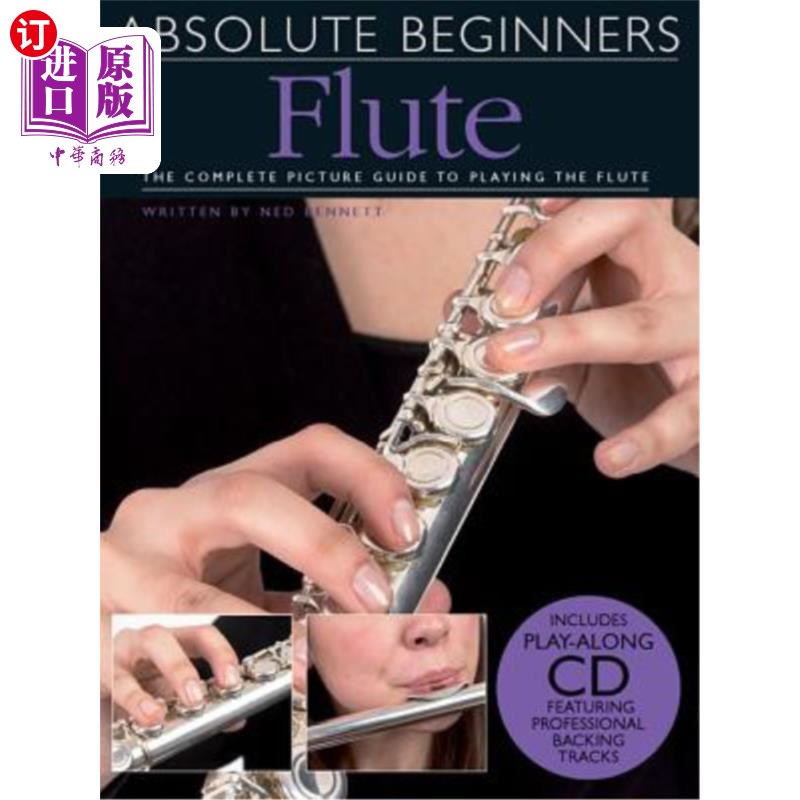 海外直订Absolute Beginners Flute 初学者长笛