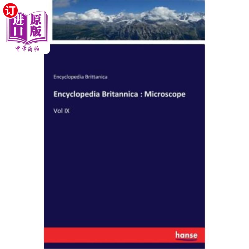 海外直订Encyclopedia Britannica: Microscope 大英百科全书:显微镜