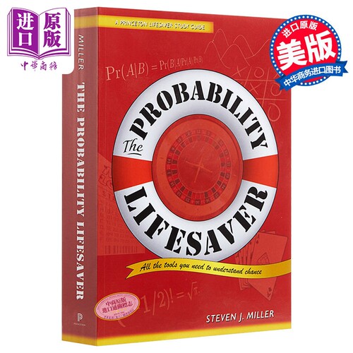 普林斯顿数学三剑客 普林斯顿概率论读本 The Probability Lifesaver Steven J.Miller 英文原版 普林斯顿概率读本【中商原版