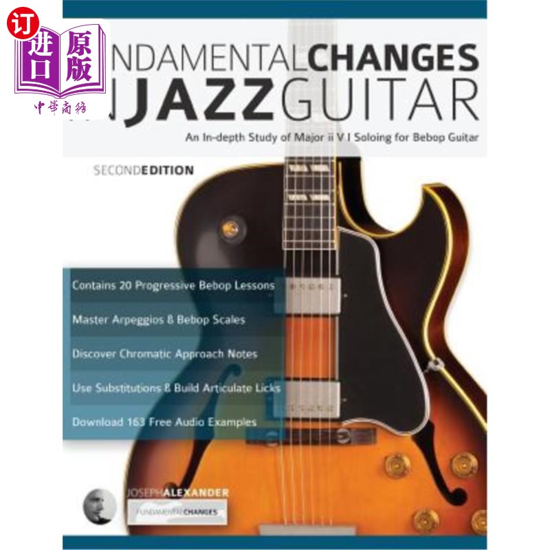 海外直订Fundamental Changes in Jazz Guitar 爵士吉他的基本变化