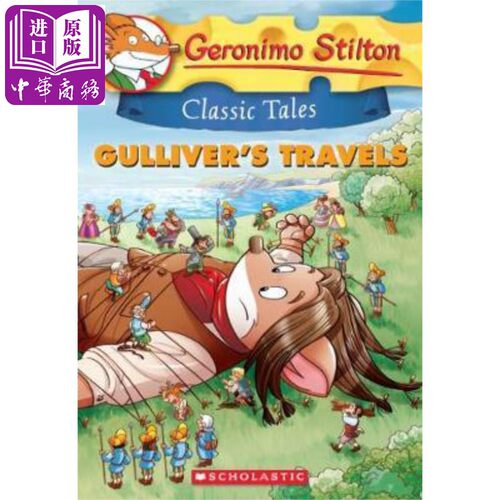 现货 【中商原版】老鼠记者经典故事 格列弗游记 英文原版 GS Classics Gulliver's Travels