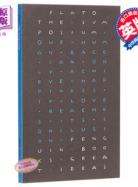 柏拉图：会饮篇 英文原版 Penguin Great Ideas : The Symposium Plato 【中商原版】