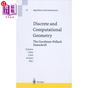 海外直订Discrete and Computational Geometry: The Goodman-Pollack Festschrift 离散计算几何