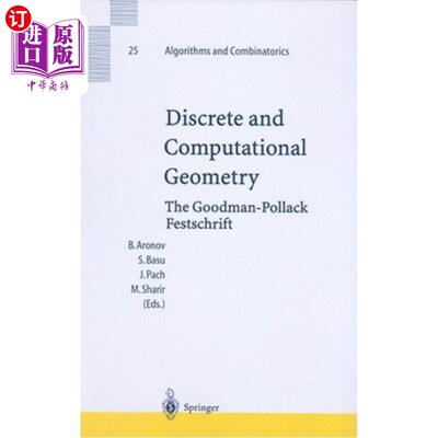 海外直订Discrete and Computational Geometry: The Goodman-Pollack Festschrift 离散计算几何