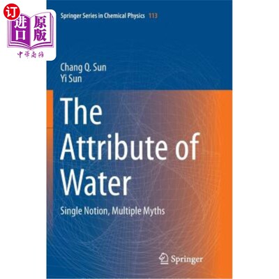 海外直订The Attribute of Water: Single Notion, Multiple Myths 水的属性：单一概念，多重神话