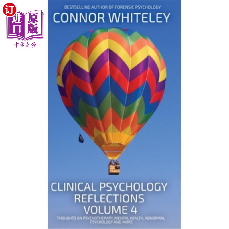 海外直订医药图书Clinical Psychology Reflections Volume 4: Thoughts On Clinical Psychology, Psych 临床心理学反思卷4
