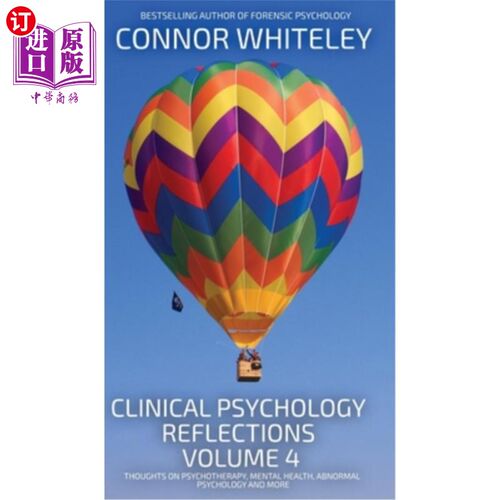 海外直订医药图书Clinical Psychology Reflections Volume 4: Thoughts On Clinical Psychology, Psych 临床心理学反思卷4