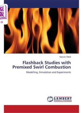 海外直订Flashback Studies with Premixed Swirl Combustion 预混旋流燃烧的回火研究