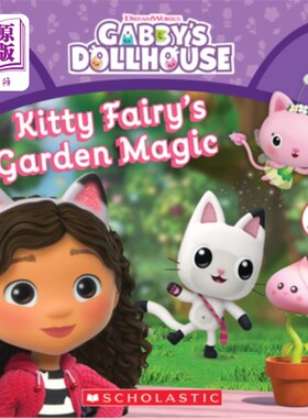 海外直订Kitty Fairy's Garden Magic (Gabby's Dollhouse Storybook) 凯蒂仙女的花园魔法(加比的玩具屋故事书)
