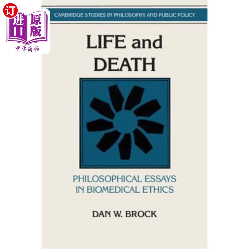海外直订医药图书Life and Death: Philosophical Essays in Biomedical Ethics 生与死:生物医学伦理学哲学论文集